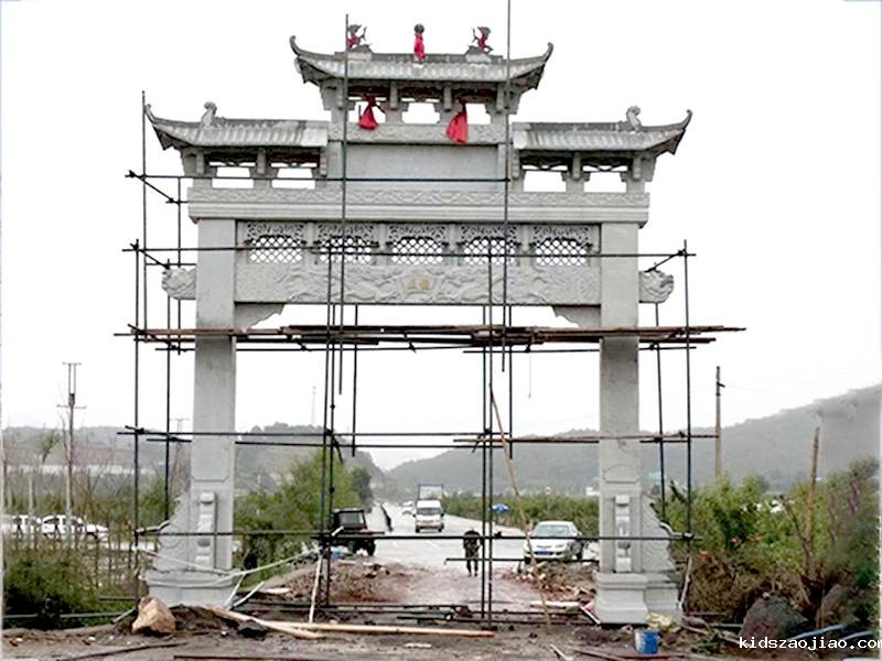 石雕牌楼