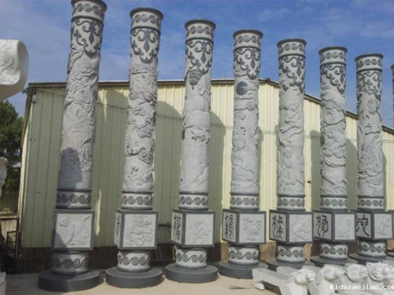 石雕文化柱