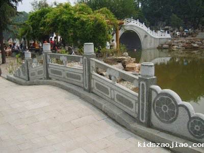 石雕栏杆、石拱桥、石栏杆