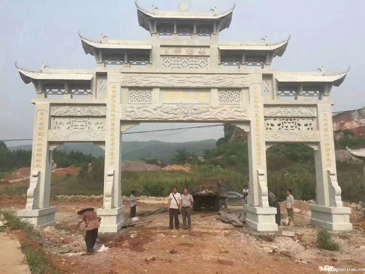 村牌坊安装建造