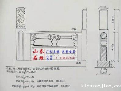 石雕栏杆、石拱桥、石栏杆