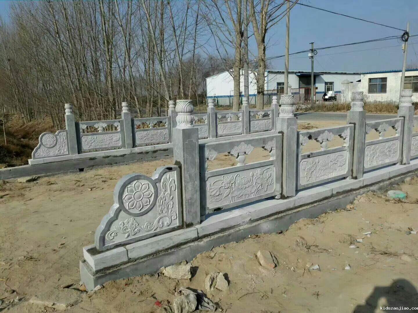 青石栏杆加工制作