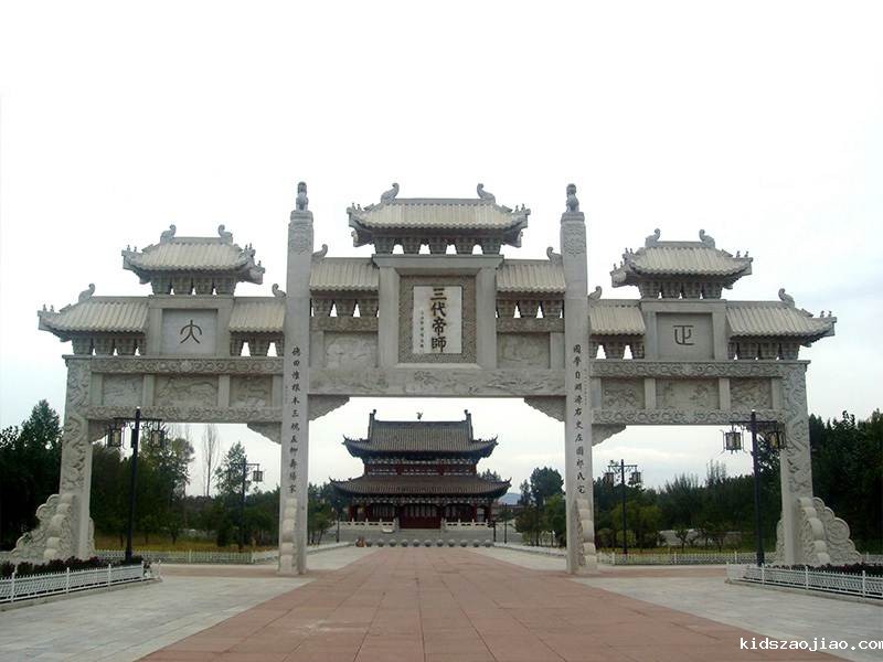 三门九楼石牌坊样式