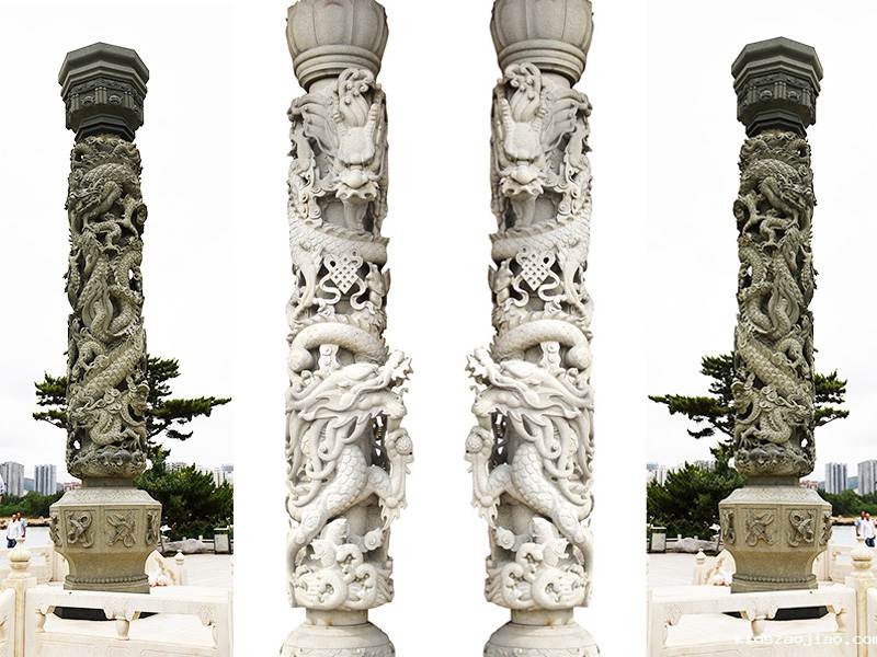 石雕龙柱厂家
