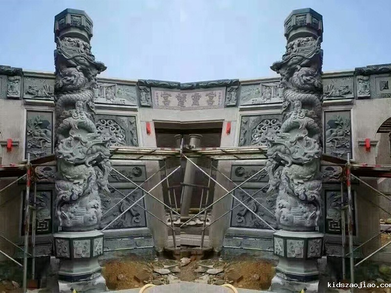 石雕栏杆、石拱桥、石栏杆