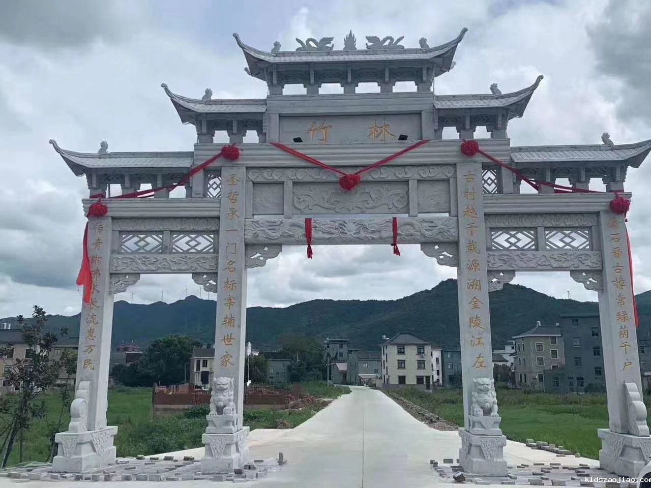 石雕栏杆、石拱桥、石栏杆