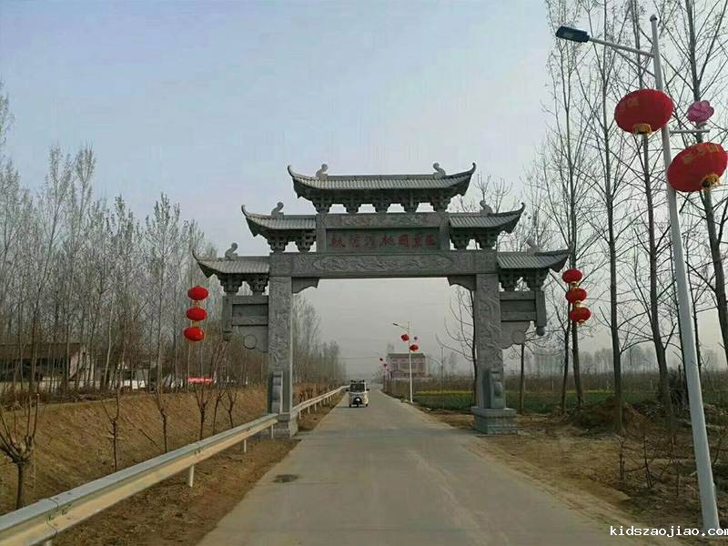 湖南永州一门石牌楼