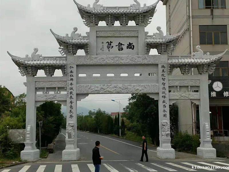 花岗岩石雕牌坊厂家
