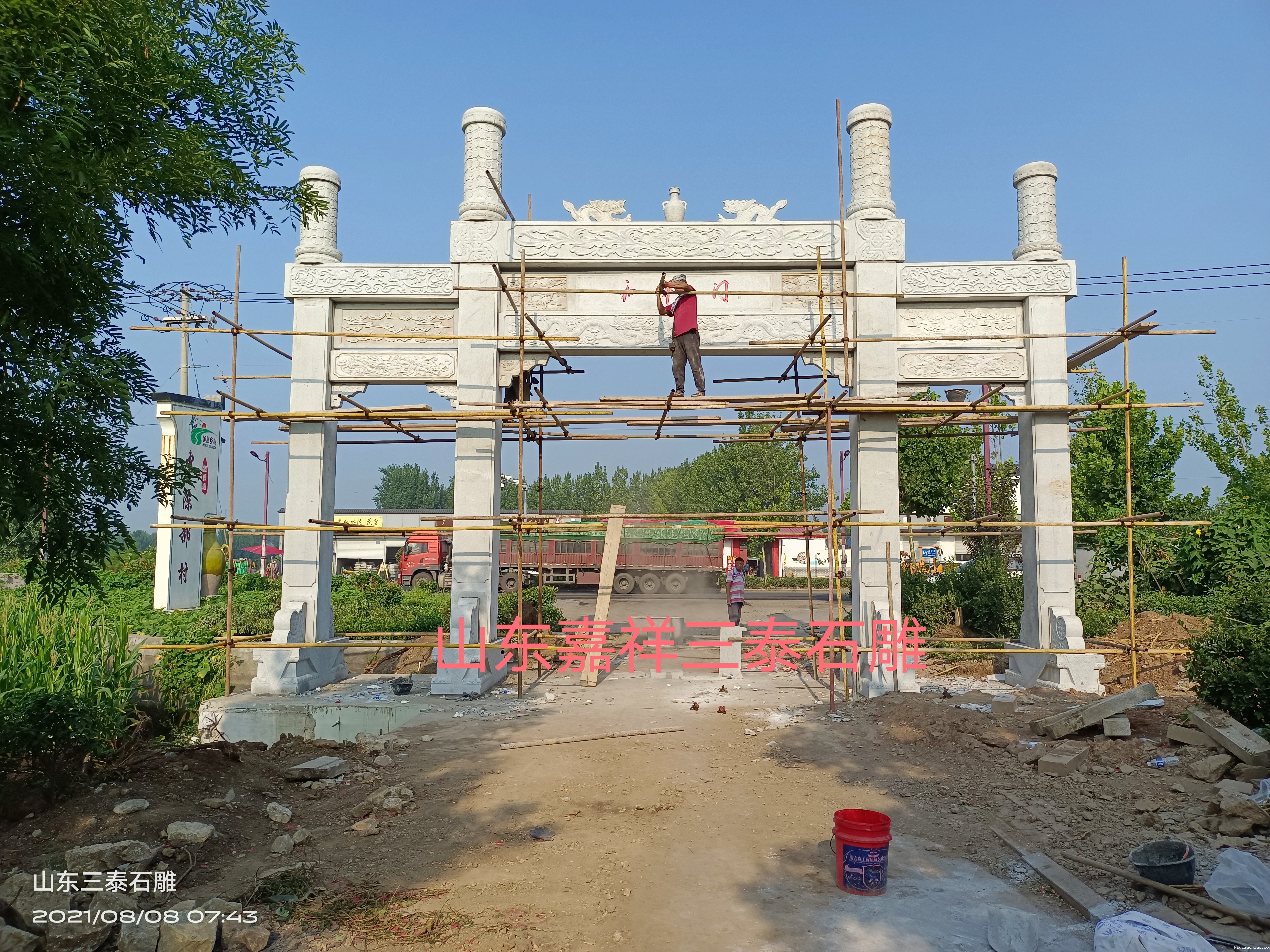 石雕栏杆、石拱桥、石栏杆